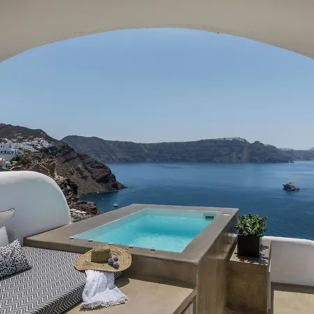 3 Caves By Caldera Oia (Santorini)
